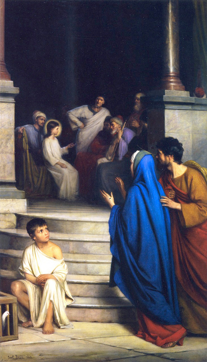 Christ Teaching At The Temple